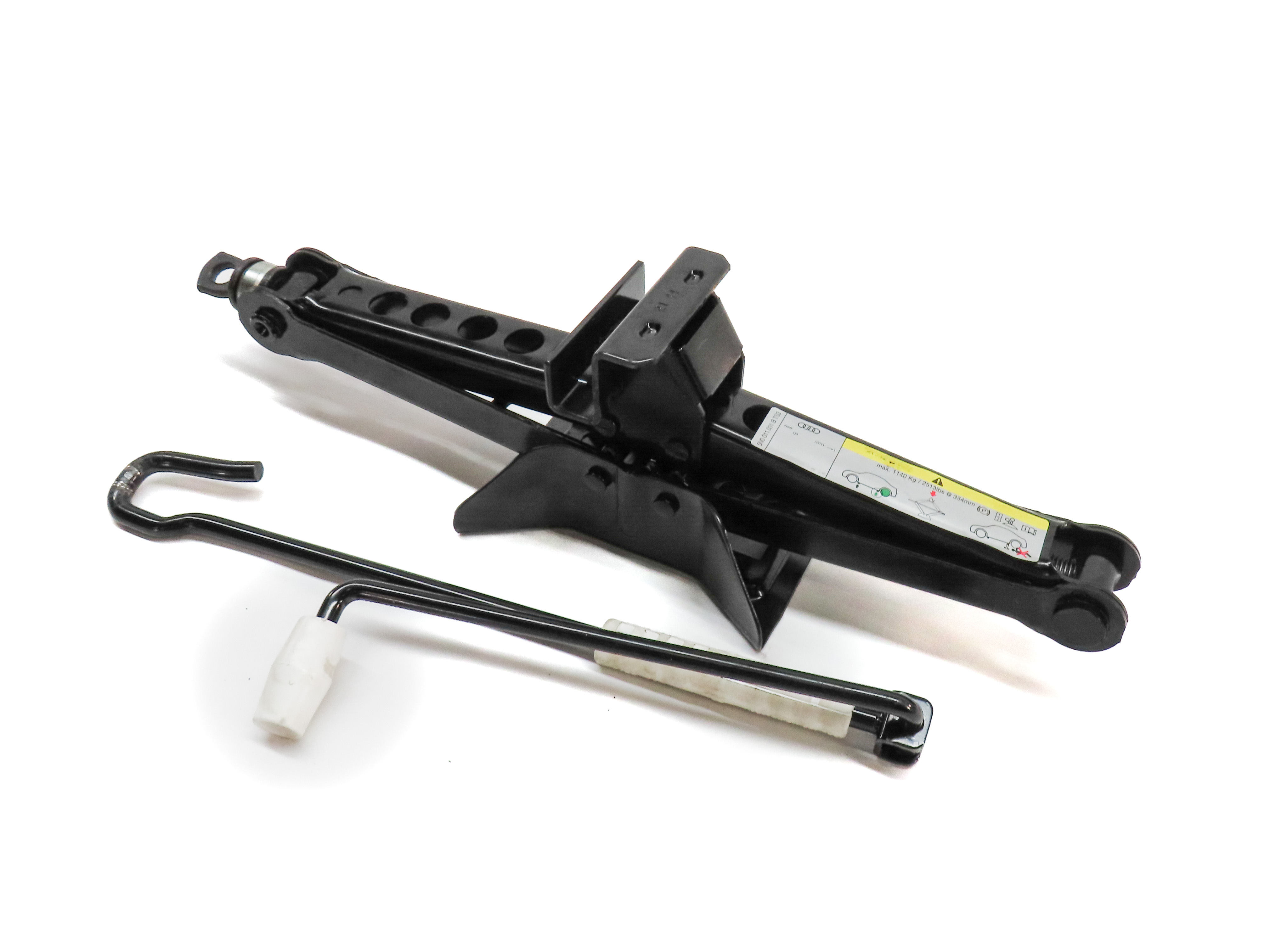 2015-2018 AUDI Q3 (8U) EMERGENCY SPARE TIRE JACK CAR LIFT JACK TOOL CRANK HANDLE — exact item pictured